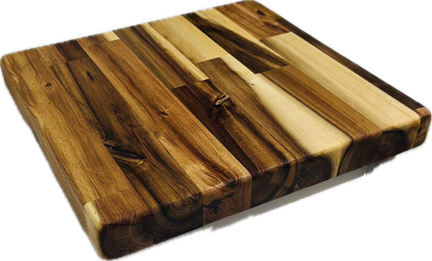 Medium Acacia Butcher Block Board 12.5”x 12”x 1.5”
