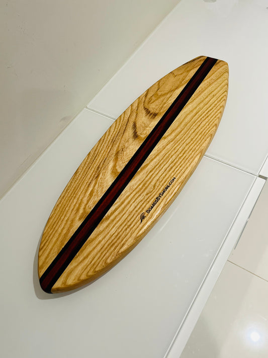 Ash Charcuterie SurfBoard 23" x 8" x 7/8" [No Dock Cleat Handles]