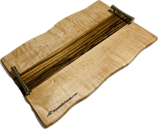 Cheese and Charcuterie Board (with handles) 17.25″ x 12” x 5/8”