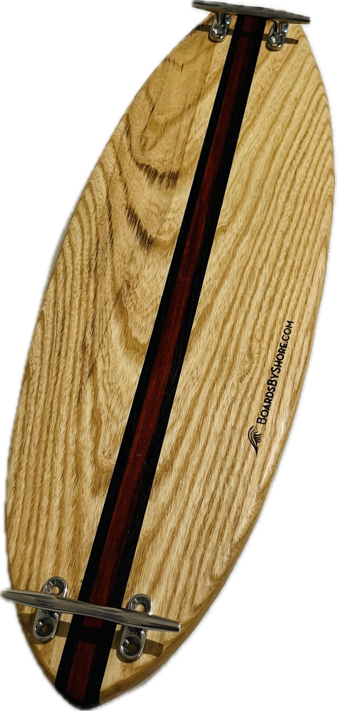 Ash Charcuterie SurfBoard 23" x 8" x 7/8" [Nose & Tail Dock Cleat Handles]