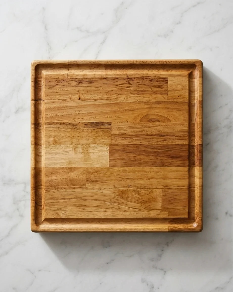 Butcher Block Board 12.5”x 12”x 1.5”