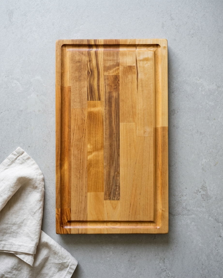 XL Butcher Block Board 23.75”x 12.5”x 1.5”