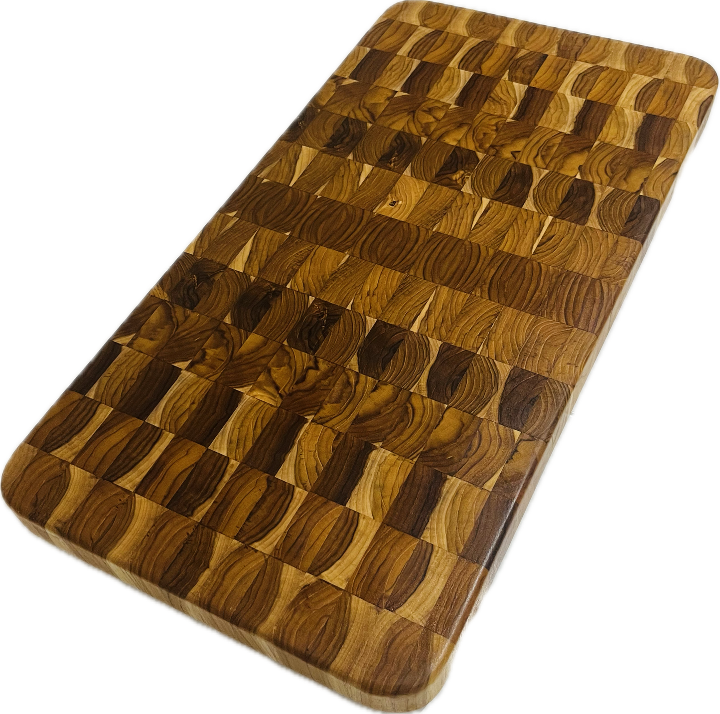 XL Thick Teak End Grain Board 23.75”x 12.5” x 1.625”