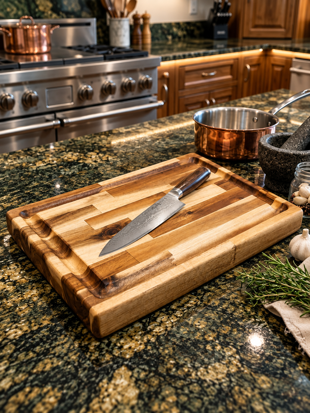 Large Acacia Butcher Block Board