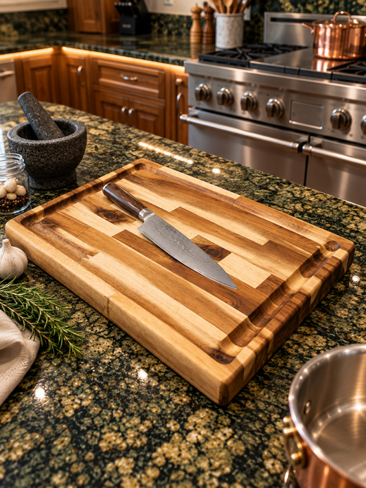Large Acacia Butcher Block Board