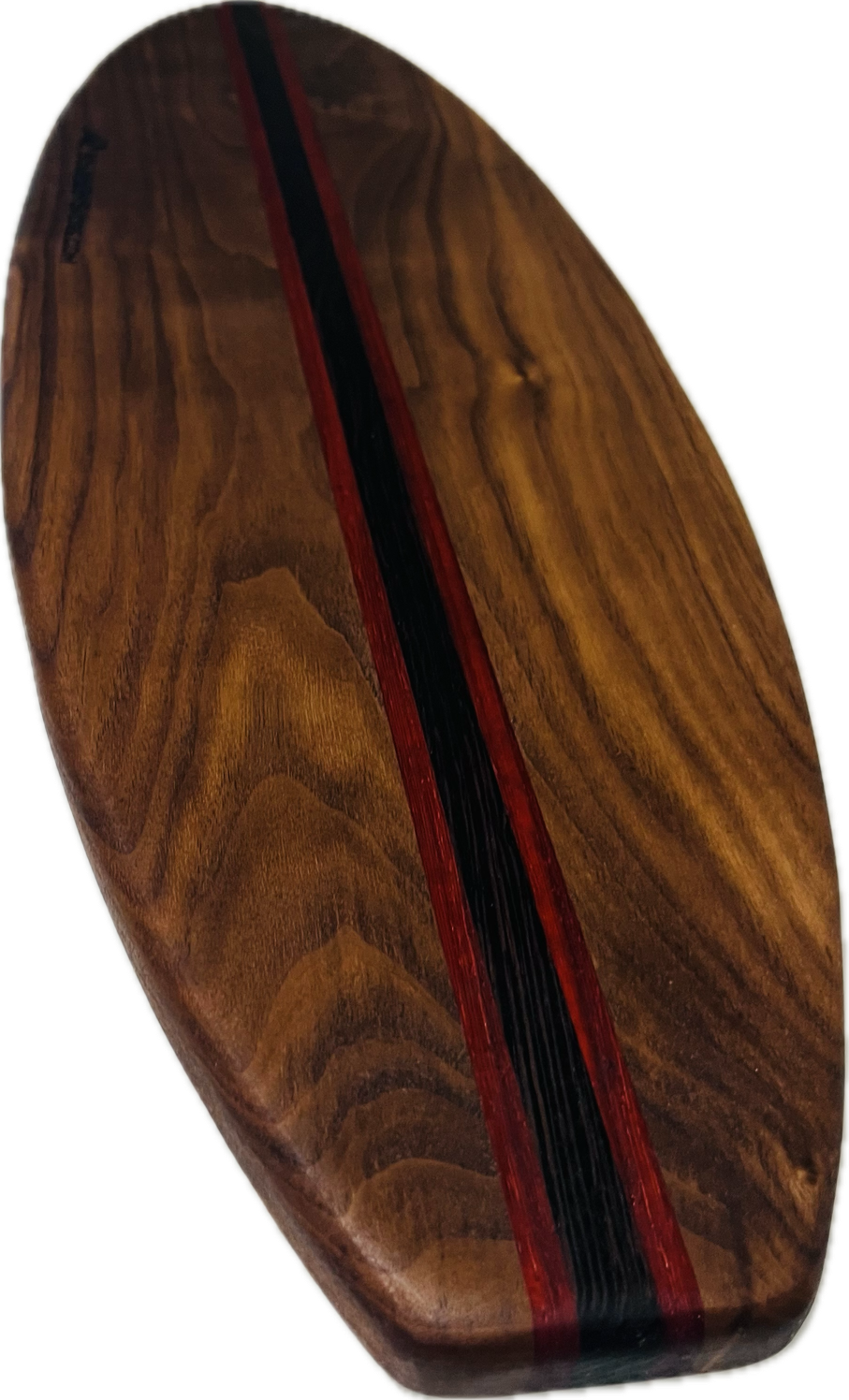 Walnut Charcuterie SurfBoard 23" x 8" x 7/8" [No Dock Cleat Handles]