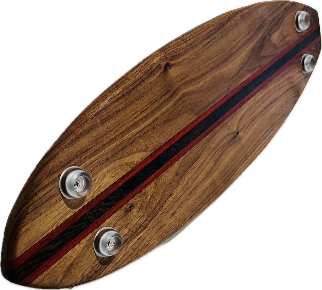 Walnut Charcuterie SurfBoard 23" x 8" x 7/8" [No Dock Cleat Handles]